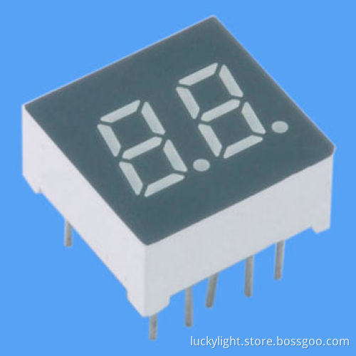 0.3-inch Blue Digital LED Display, Compliant with the RoHS Directive